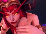 3D Characters Gets Pussy Pounded by a Big Dick