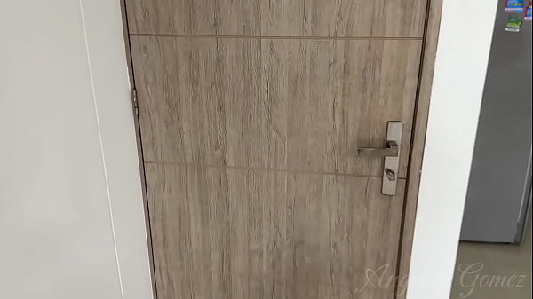 Adorable Girl Asks Her Neighbor for Help and Ends up Breaking His Tight Ass