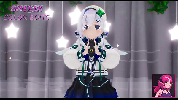 Amane Kanata Hentai Hololive Undress Sex Dance Mmd 3D Dark Green Star
