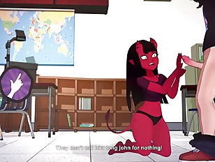 Animated Hentai Sex where Three Guys fucks One Teen Bitch