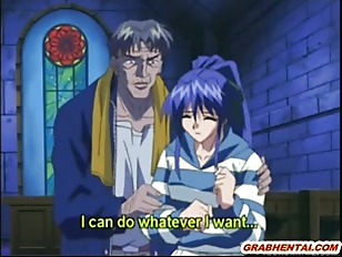 Bondage hentai girls dildoed