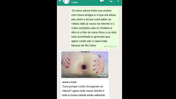 CASAL DE RIO CLARO CAIU NA NET EM SURUBA NO MOTEL COM NEGROS DOTADOS