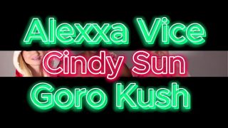 Christmas Anal Threesome with Cindy Sun and Goro Kush