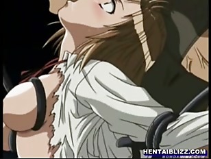 Cute hentai coed drilled by tentacles and anal sex