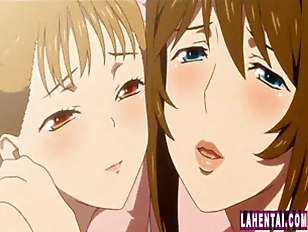 Hentai babe gets her leaking tits milked