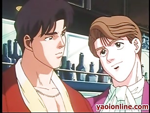 Hentai gay getting honey fucked by an old man
