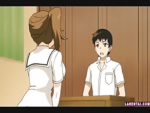 Hentai girl gets fingered