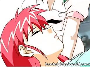 Hentai sex experiments over big titted beauty