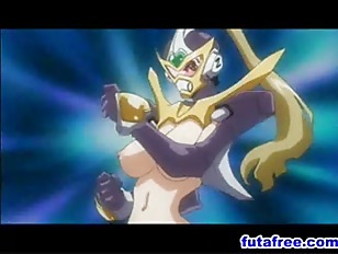 Hottie futagirl fucking hard hentai babe