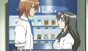 Maid hentai gets licked her pink pussy and hot poked