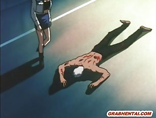 Two bald hentai girls in lesbian sex