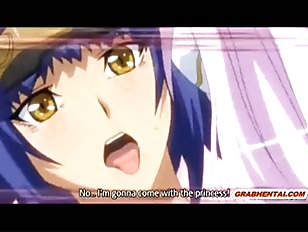 Two hentai Princess gangbang and cumshot allbody