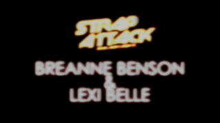 Breanne Benson and Lexi Belle Lesbian Strapon Fun