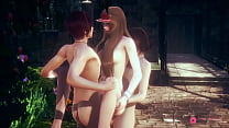 Orgy Hentai 2 girls 2 boy – Manga anime Japanese asian porn video